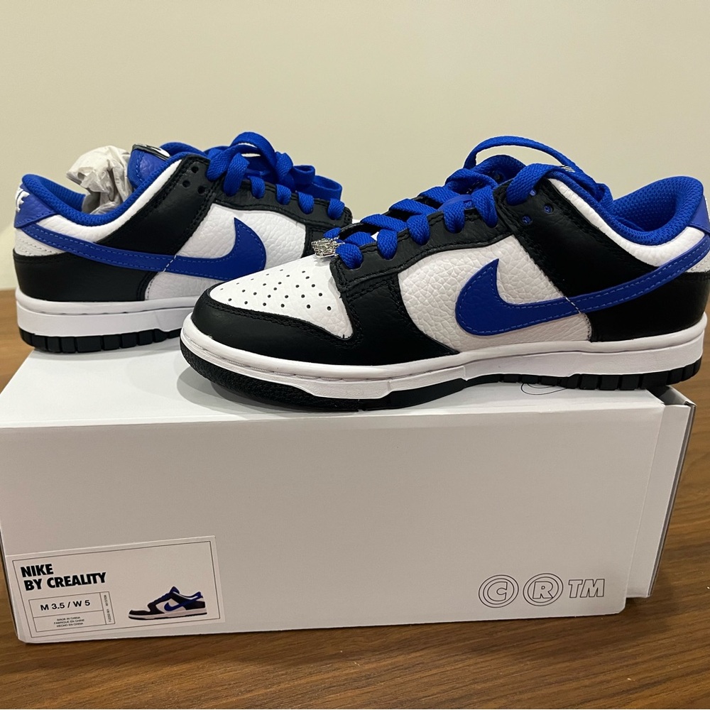 Nike Creality Blue and White Women's Shoes